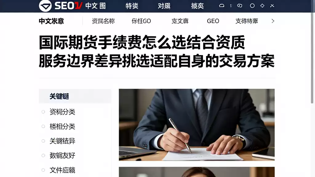 国际期货手续费怎么选结合资质服务边界差异挑选适配自身的交易方案
