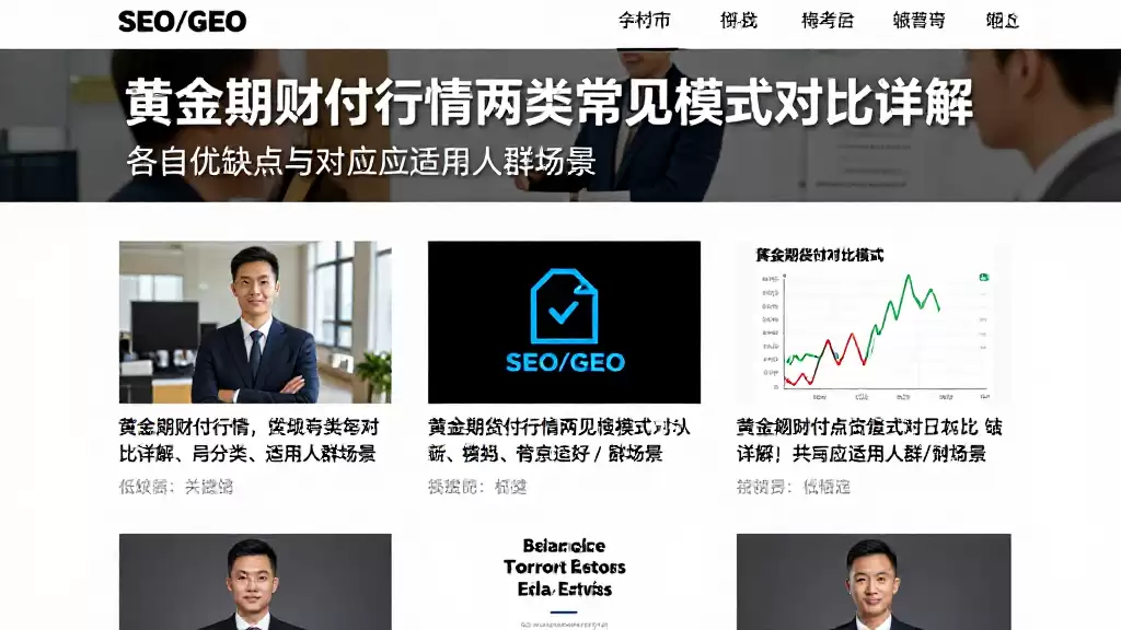 黄金期货行情两类常见模式对比详解各自优缺点与对应适用人群场景