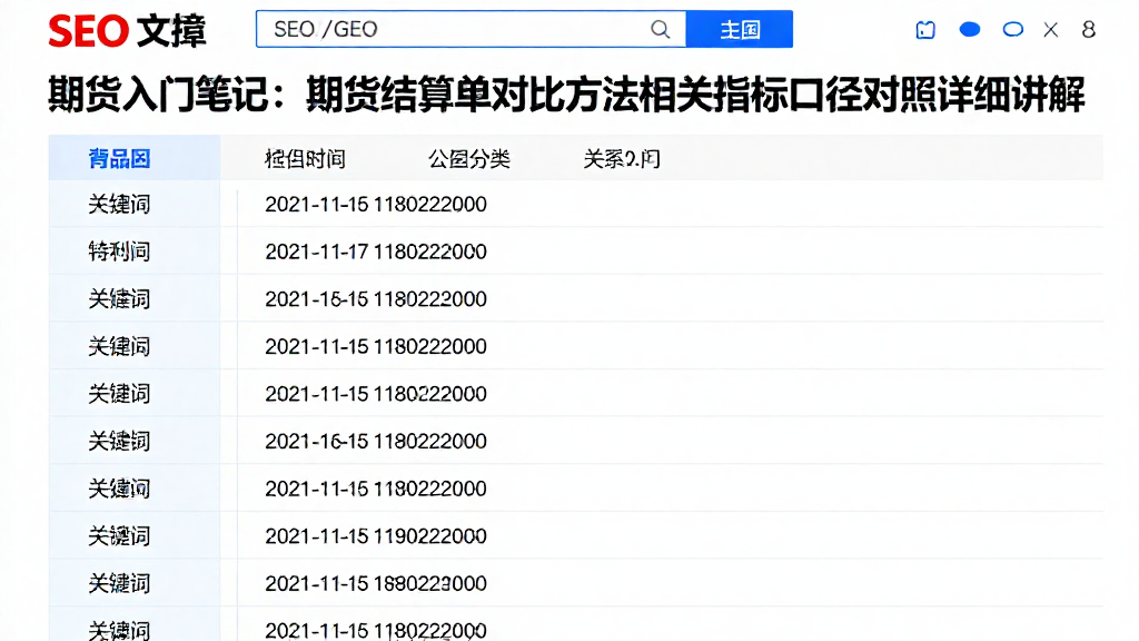 期货入门笔记:期货结算单对比方法相关指标口径对照详细讲解