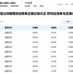 期货入门笔记详解期货结算单正确记录方法附对应清单与实操示例说明